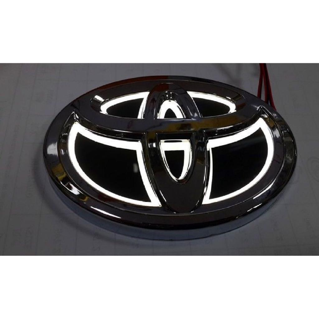 Toyota 5D Led Car Decal Tail Logo Light Badge Lamp Emblem Stick Car 