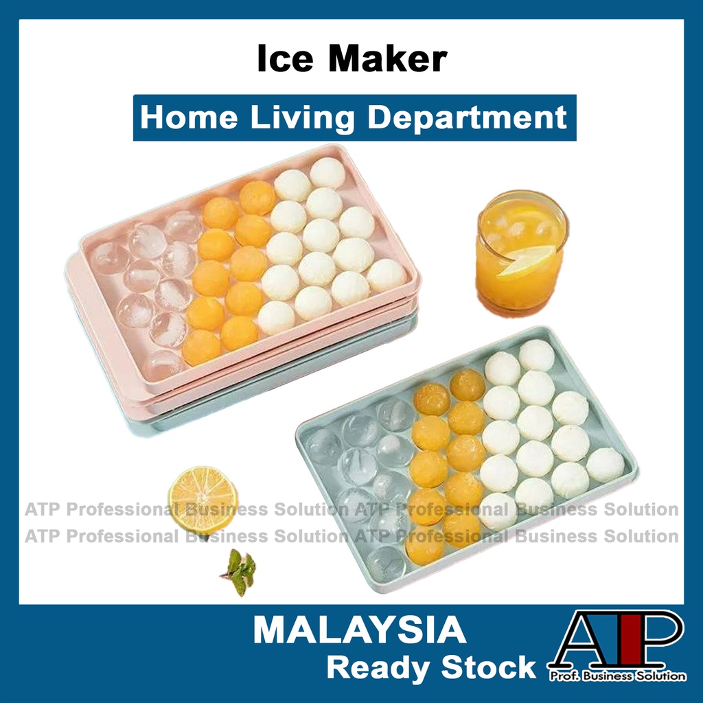 Pantry🍳 Ice ball Cube Tray Jelly Maker Ice Maker Tray Plate Round Ice Ball And Diamond Shape Maker Ice Tray Mold