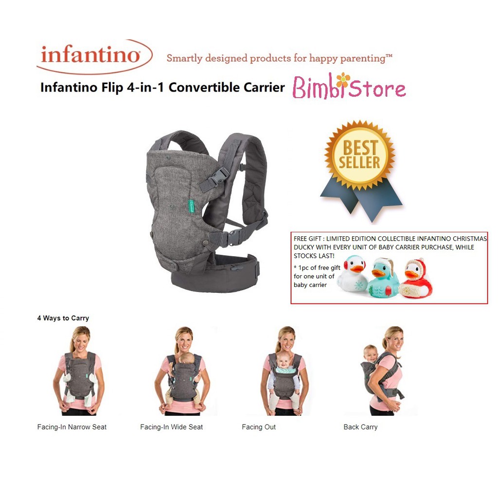 infantino 4 way carrier