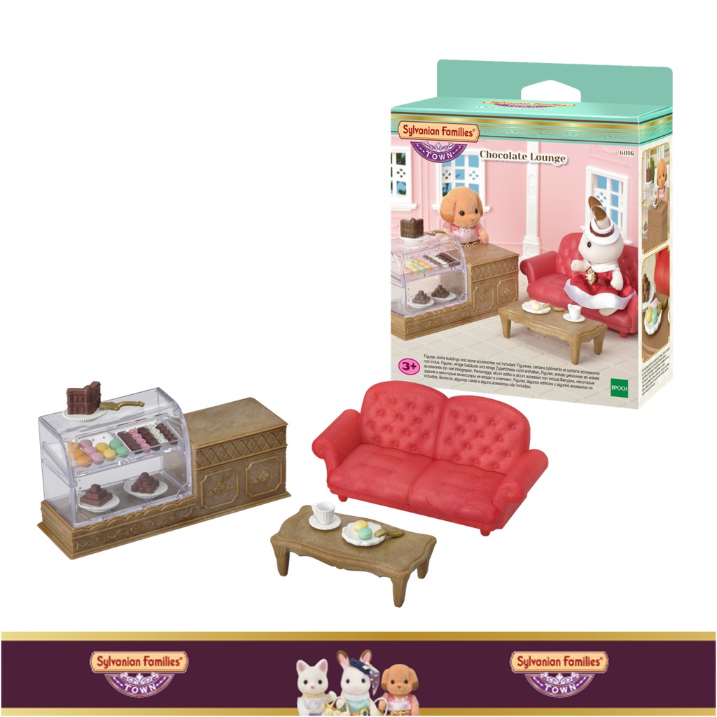 sylvanian families chocolate lounge
