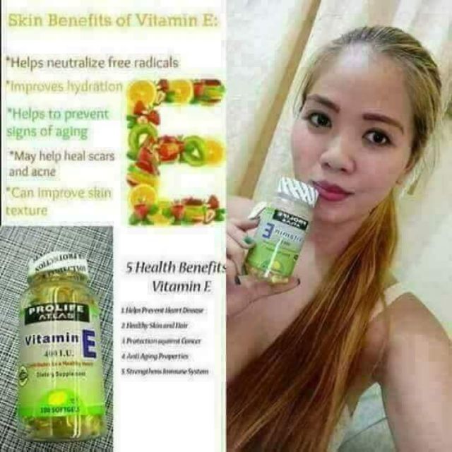 Authentic Prolife Vitamin E 400 Iu Shopee Malaysia
