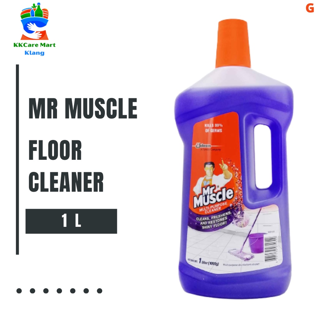 Mr Muscle - Floor Cleaner Lavender 1L | Shopee Malaysia