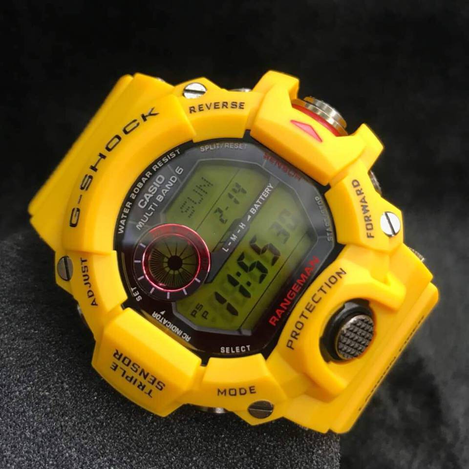 g shock rangeman kuning