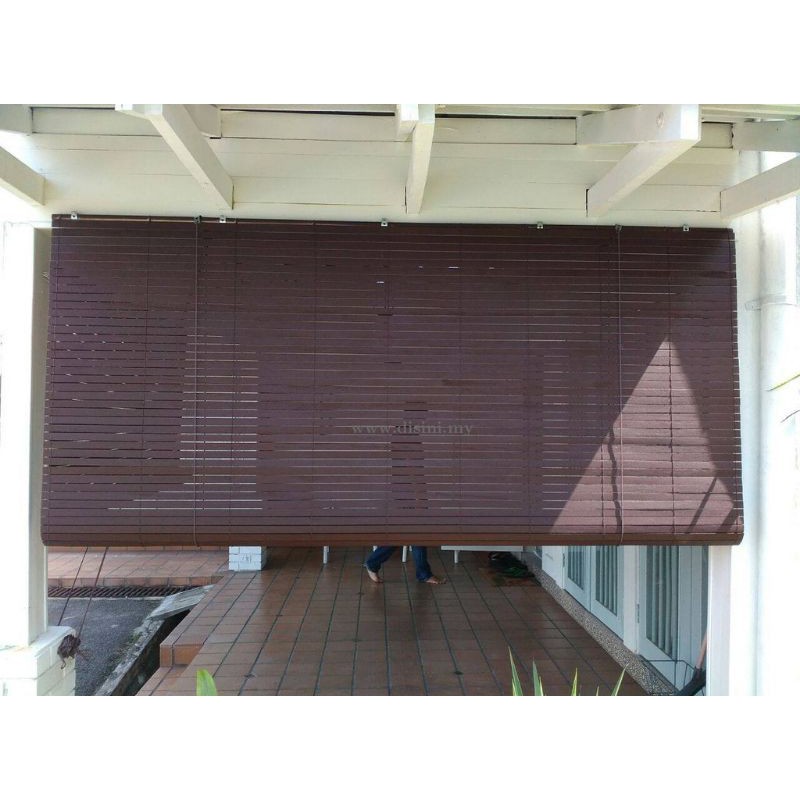  Bidai Kayu Meranti  Wooden Blind W x H Shopee Malaysia