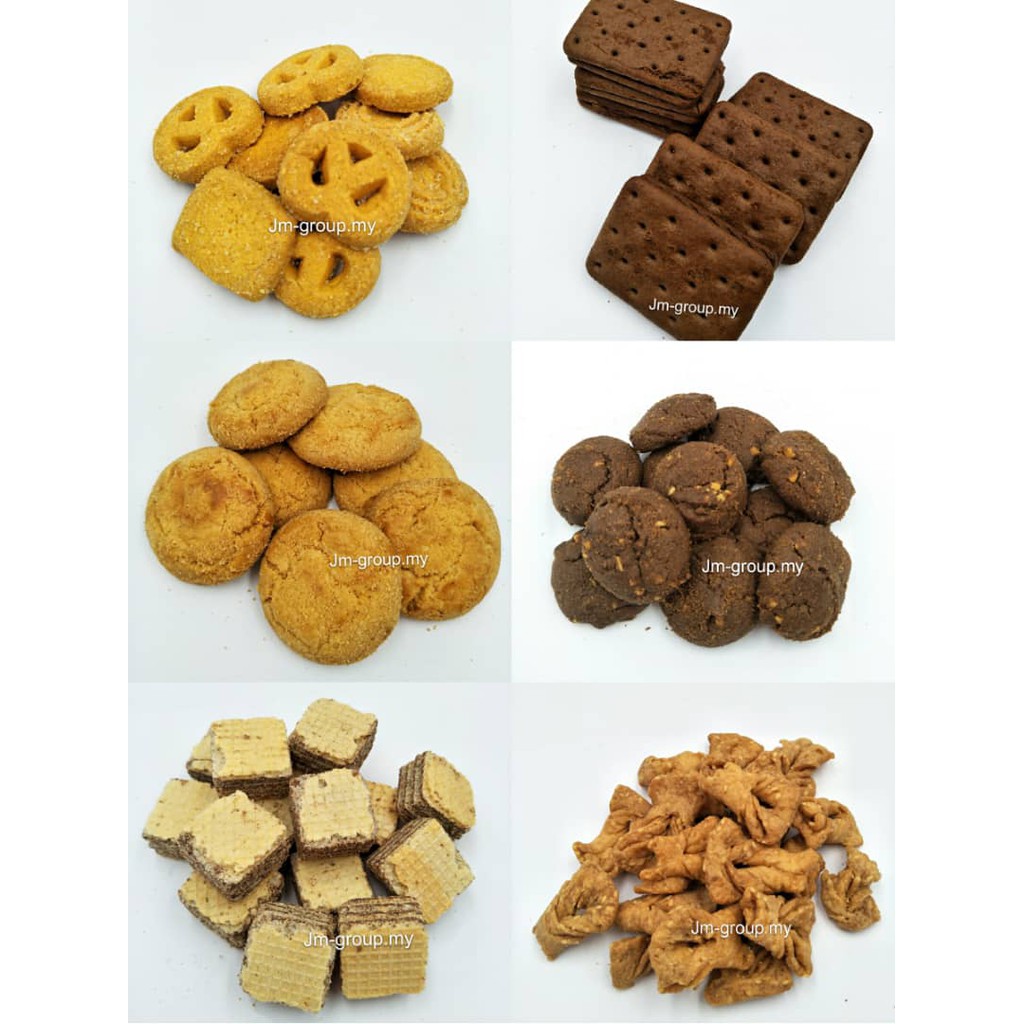 BISKUT TIMBANG 500G Biskut Danish Cookies/ Telur Masin /Wafer Chocolate / Lee Chocolate Cream /Biskut Riben/Coco Kacang