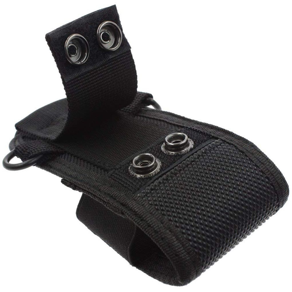 Nylon Walkie Talkie Holder Pouch Bag Two Way Case Adajustable Shoulder Strap