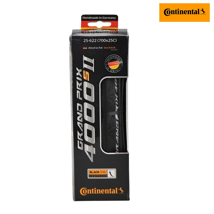 continental gp4000 s ii folding tyre 700x25c