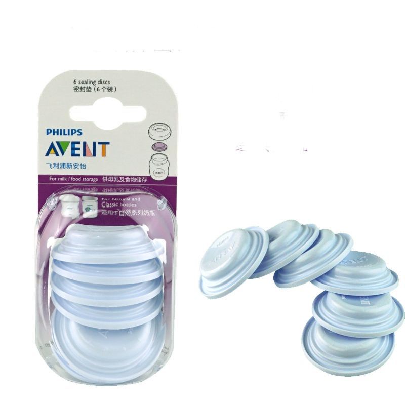 Philips Avent Feeding Bottle Sealing discs for Classic /Natural Feeding Bottle Transform to