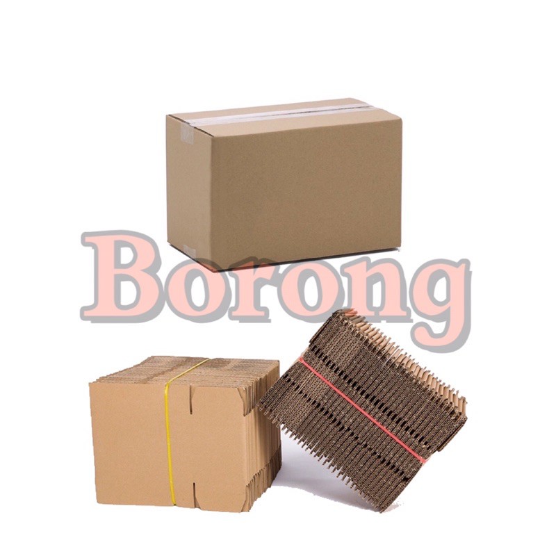 [ready Stock] Wholesale New Packaging Box Corrugated Carton Box Kotak