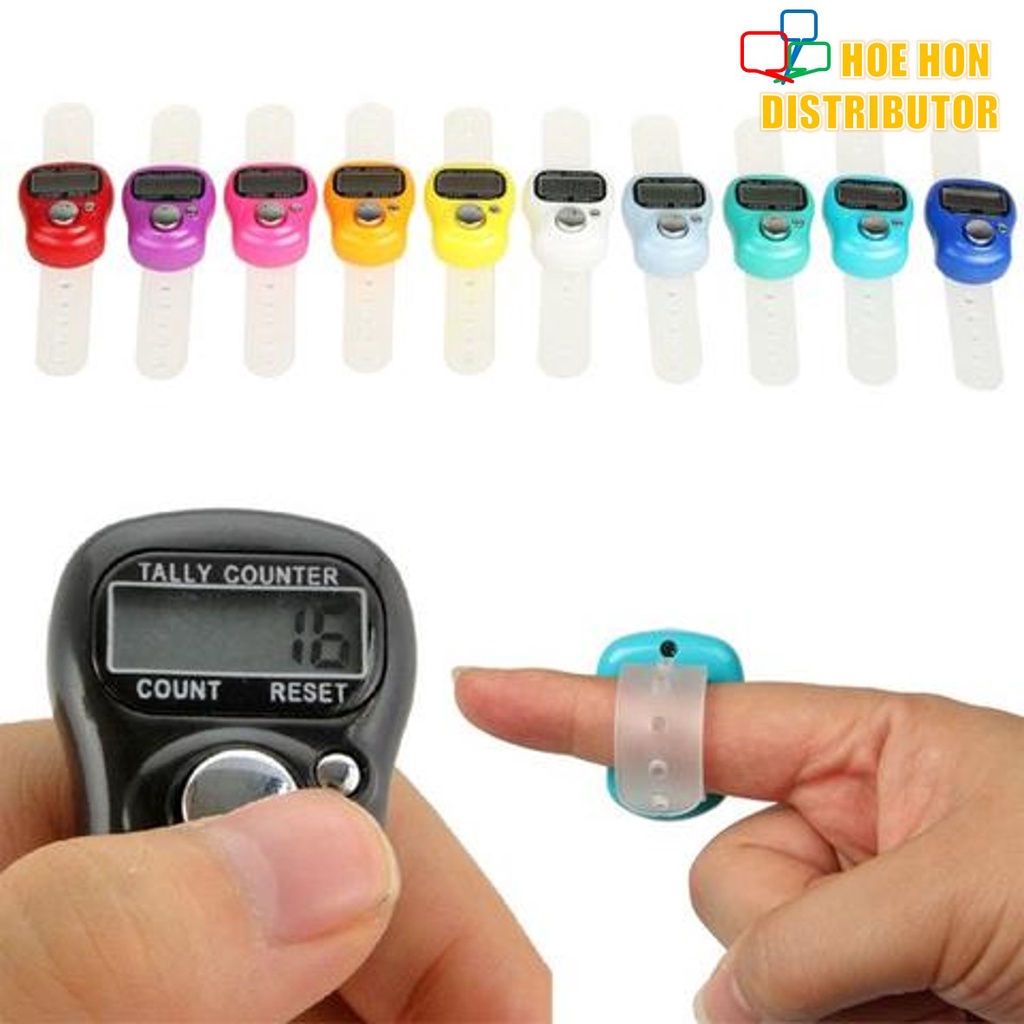 Digital Islam Muslim Tasbih Misbaha Sembayang Doa Buddha Hindu LED LCD Display Finger Hand Tally Counter 1pc