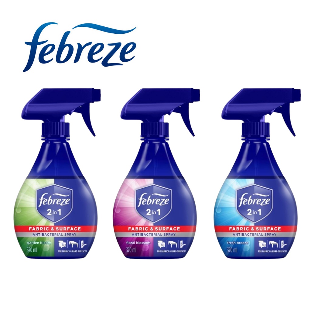 Febreze 2in1 Antibacterial Disinfectant Spray Fresh Breeze / Floral