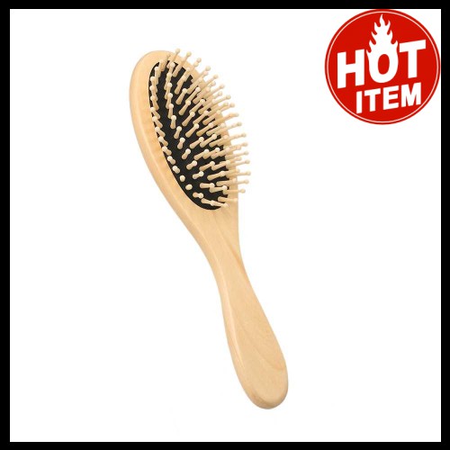 Popular Product Wooden Hair Comb Massage Brush Antistatic Hair Brushes