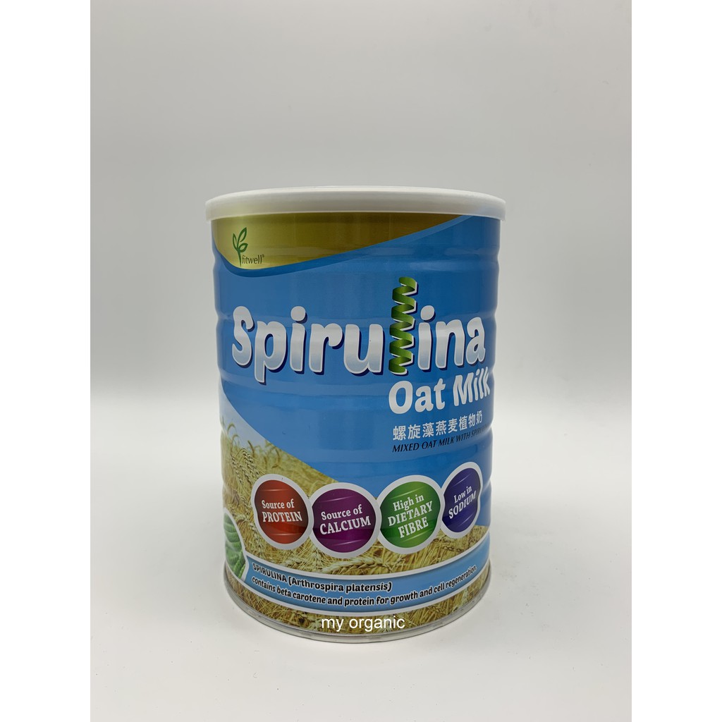 FITWELL SPIRULINA OAT MILK 850G Shopee Malaysia