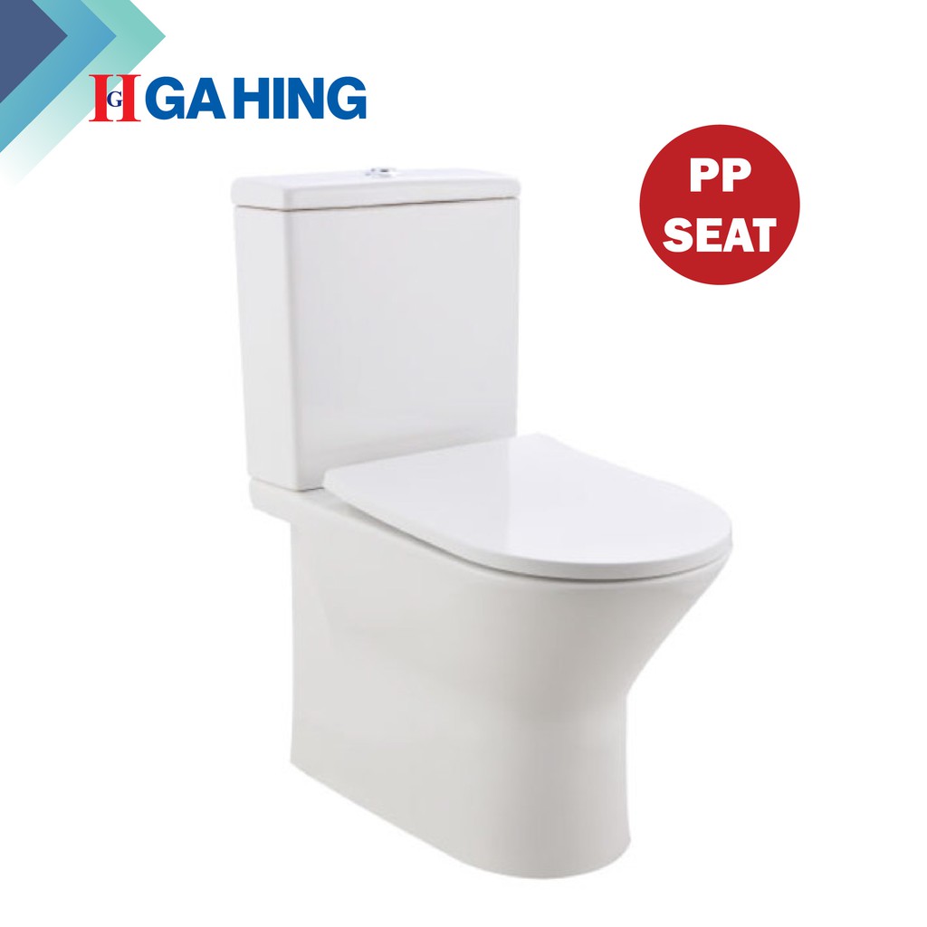 Johnson Suisse Treviso Back To Wall Close Coupled Toilet Bowl Water