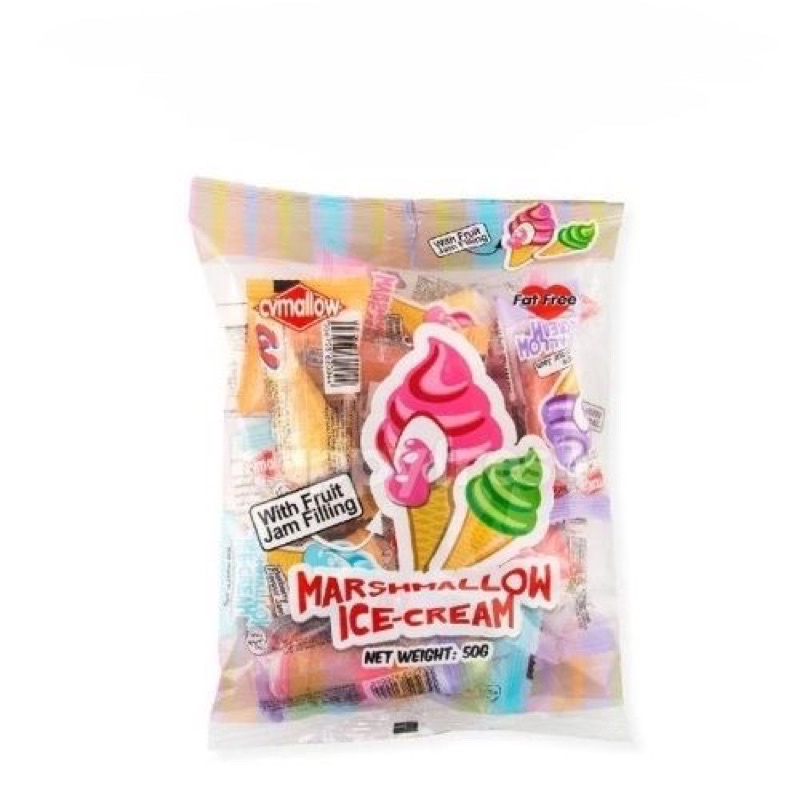 Cvmallow Marshmallow Ice Cream 50g Shopee Malaysia
