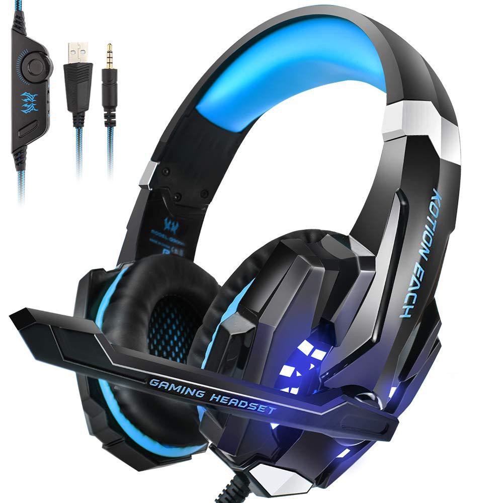 Ready Stock G9000 Professional Gaming Headset OverEar lightweight
