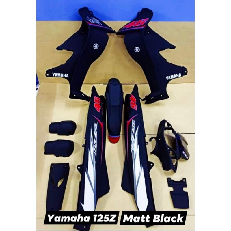 Buy Coverset Yamaha 125z 125zr Hld Matt Black 46 Edition Seetracker Malaysia