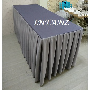 Skirting meja banquet 2 warna 4x2 JC Shopee Malaysia