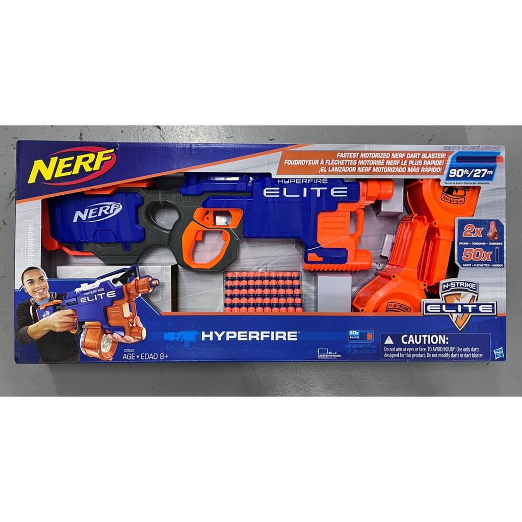 NERF N STRIKE ELITE HYPERFIRE BLASTER (C2540) Shopee Malaysia