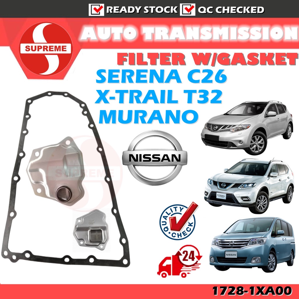 S2U Nissan Auto Transmission Filter ATF XTrail T32 20142019 Murano