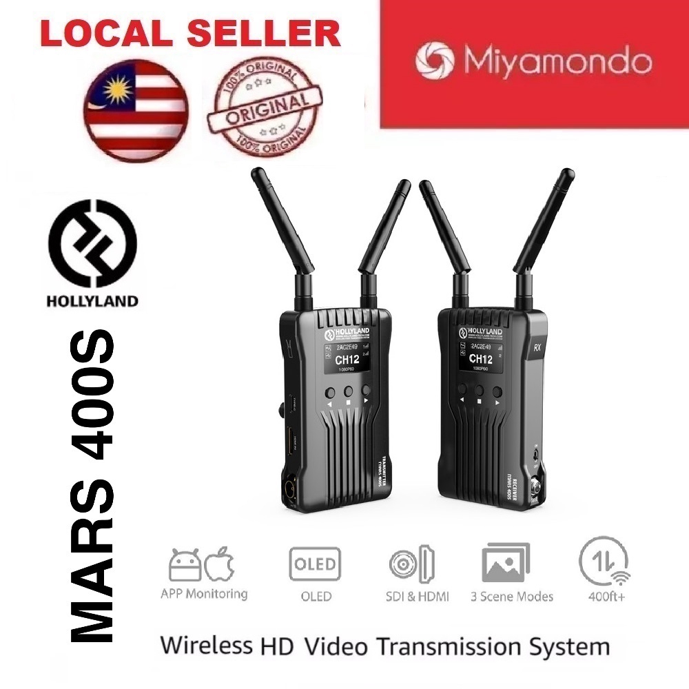 Hollyland Mars 400S PRO Wireless SDI HDMI Video Transmission System