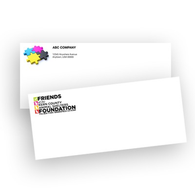 Digital Printing Envelope DL size Black & White  Full color Custom Design wallet and pocket type window and non window
