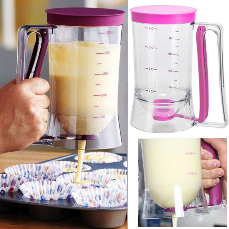 Alat Buat Kek Batter Dispenser Cake Cupcake Snap Helper Muffins