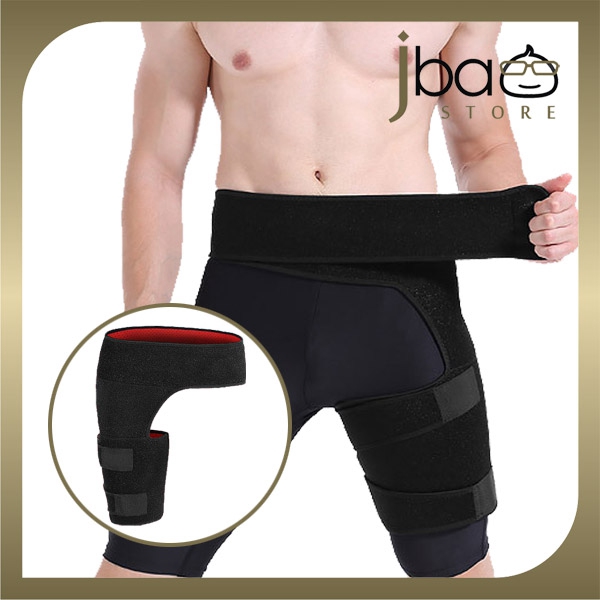 Groin Compression Wrap Hip Support Brace Sciatica Pain Relief injured Groin Hamstring Thigh Hip
