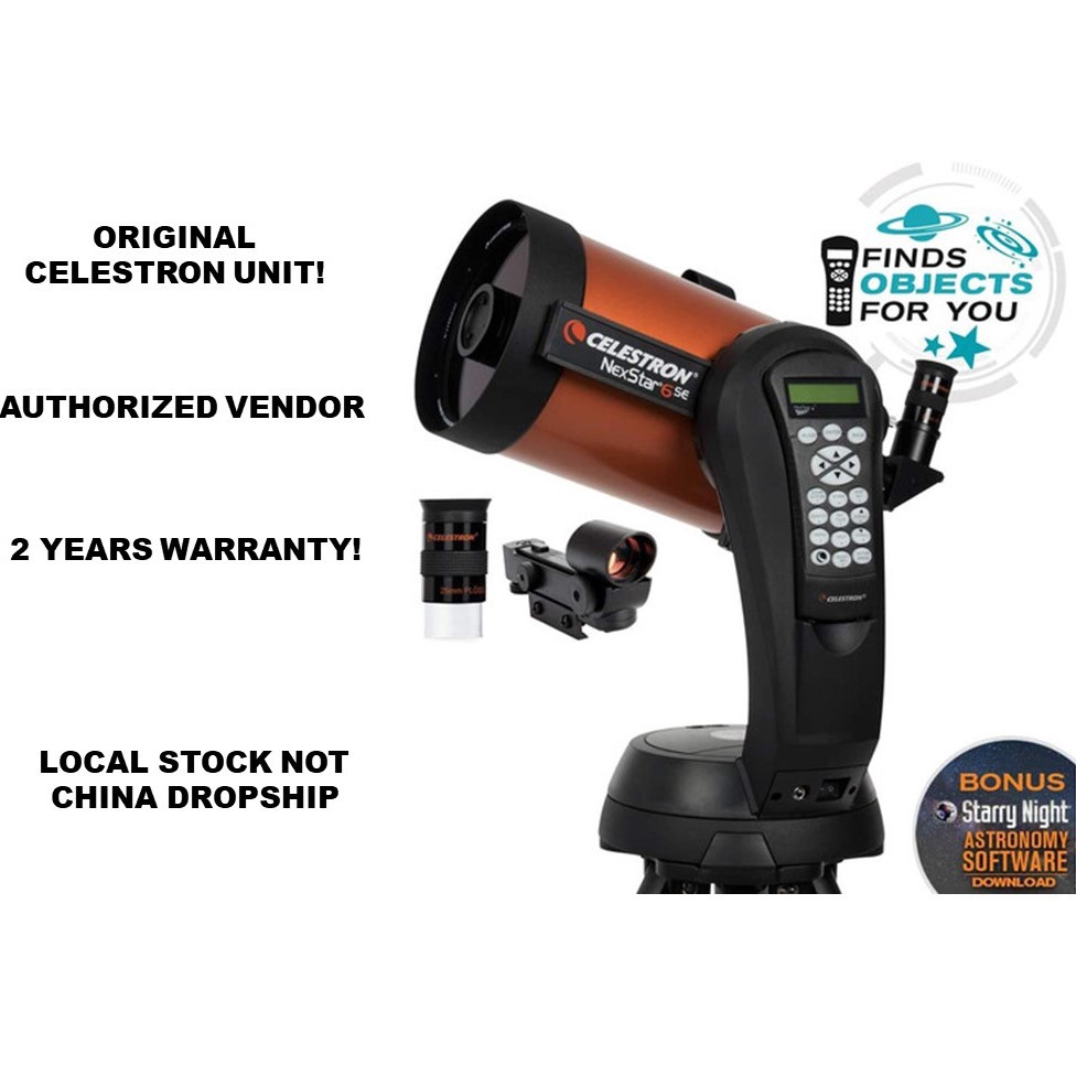Celestron Nexstar 6SE Telescope (Official Celestron Unit 2 Years