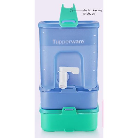 Tupperware Click To Go Beverage Dispenser 3.1L / Click to Go Rect 900ml / Click to Go Rectangular