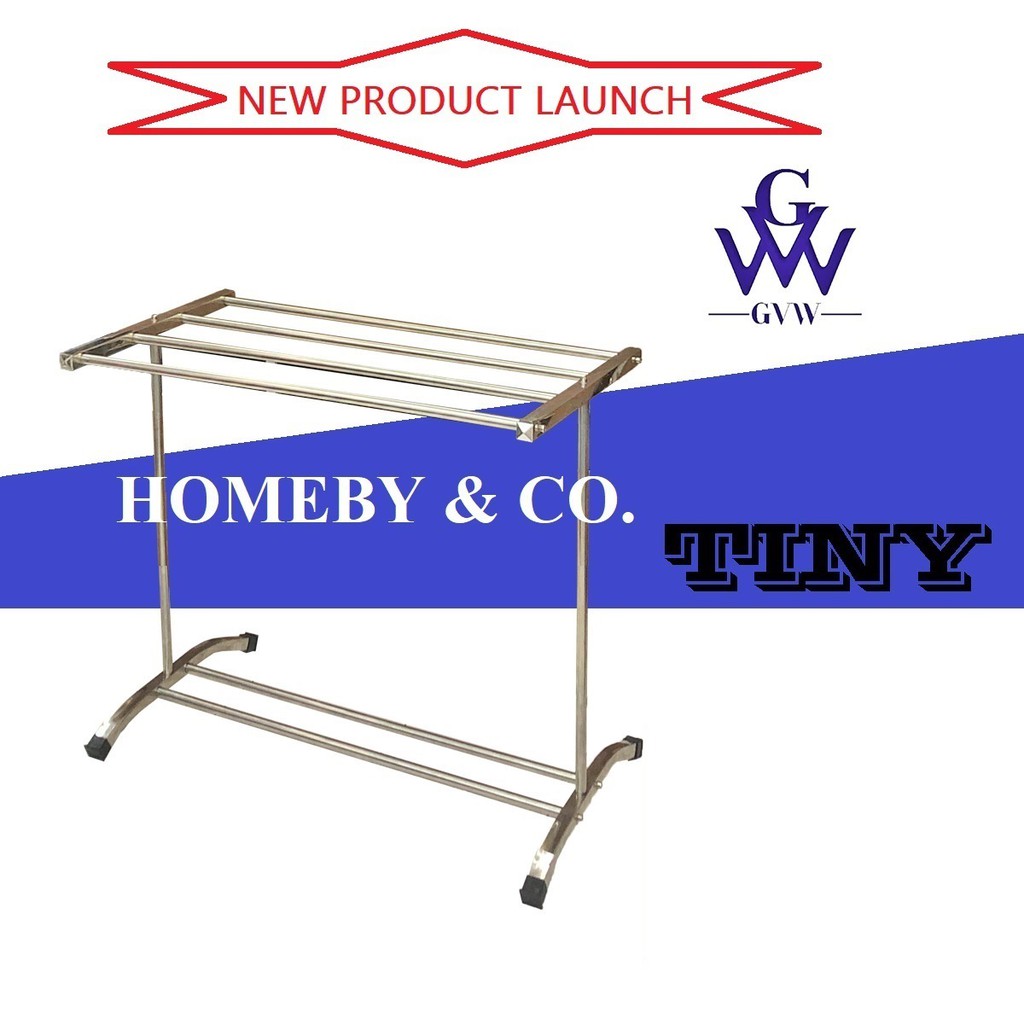 HOMEBY 【GVW TINY】Stainless Steel Towel Hanger/ Towel Rack/ Clothes