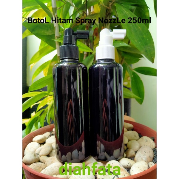 10pcs BotoL Black Cap Spray NozzLe 250ml Neck 24
