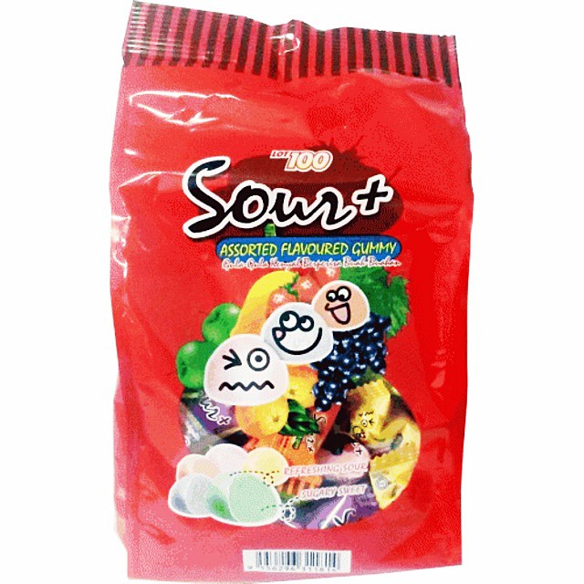 Lot 100 Sour+ Gummy (600g) Shopee Malaysia