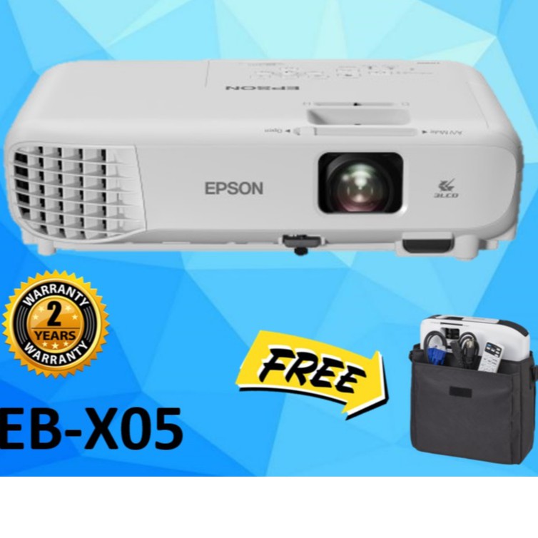 Epson EBX05 XGA V11H839040 3LCD Projector (White) Shopee Malaysia
