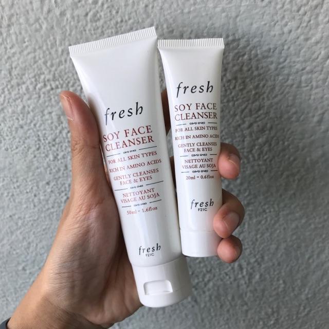 fresh soy face cleanser 50ml