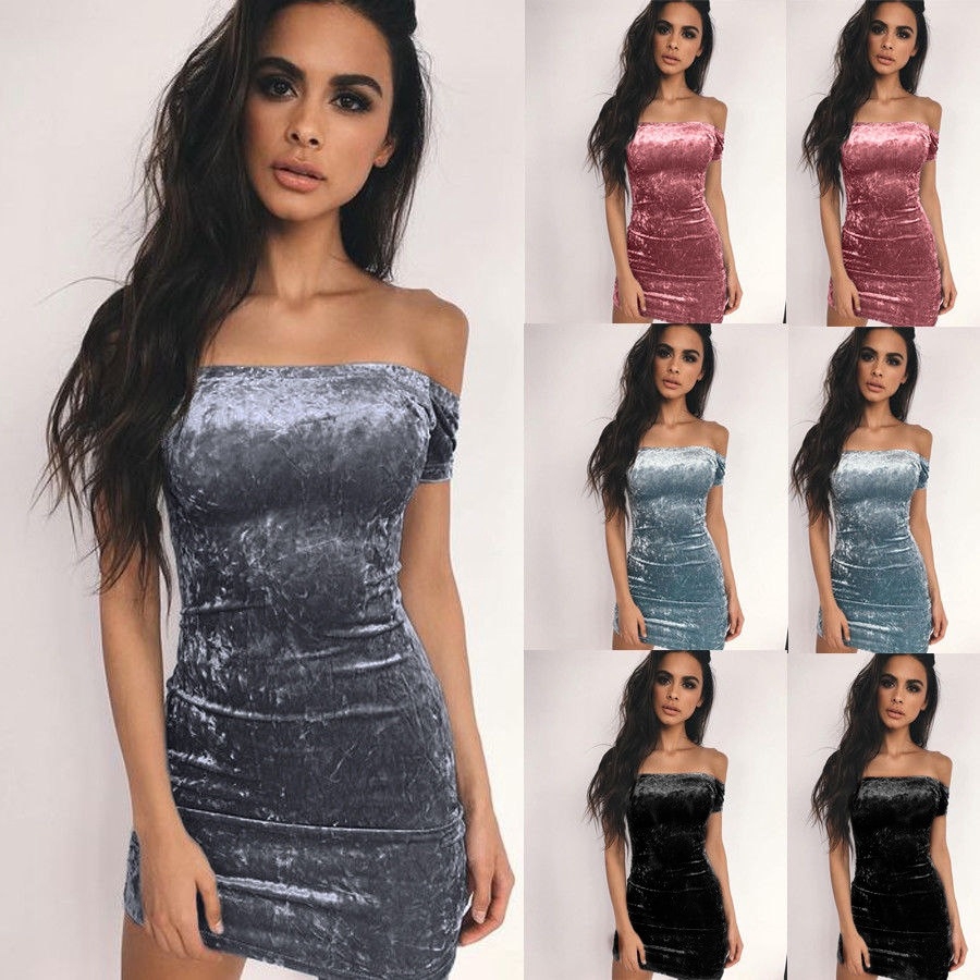 velvet cocktail dresses