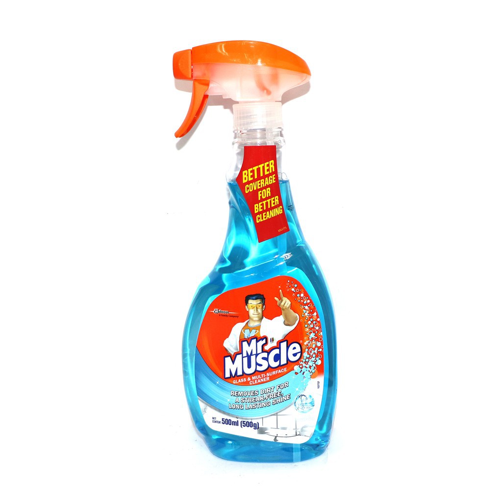 MR MUSCLE GLASS & MULTI SURFACE CLEANER 500ML Shopee Malaysia