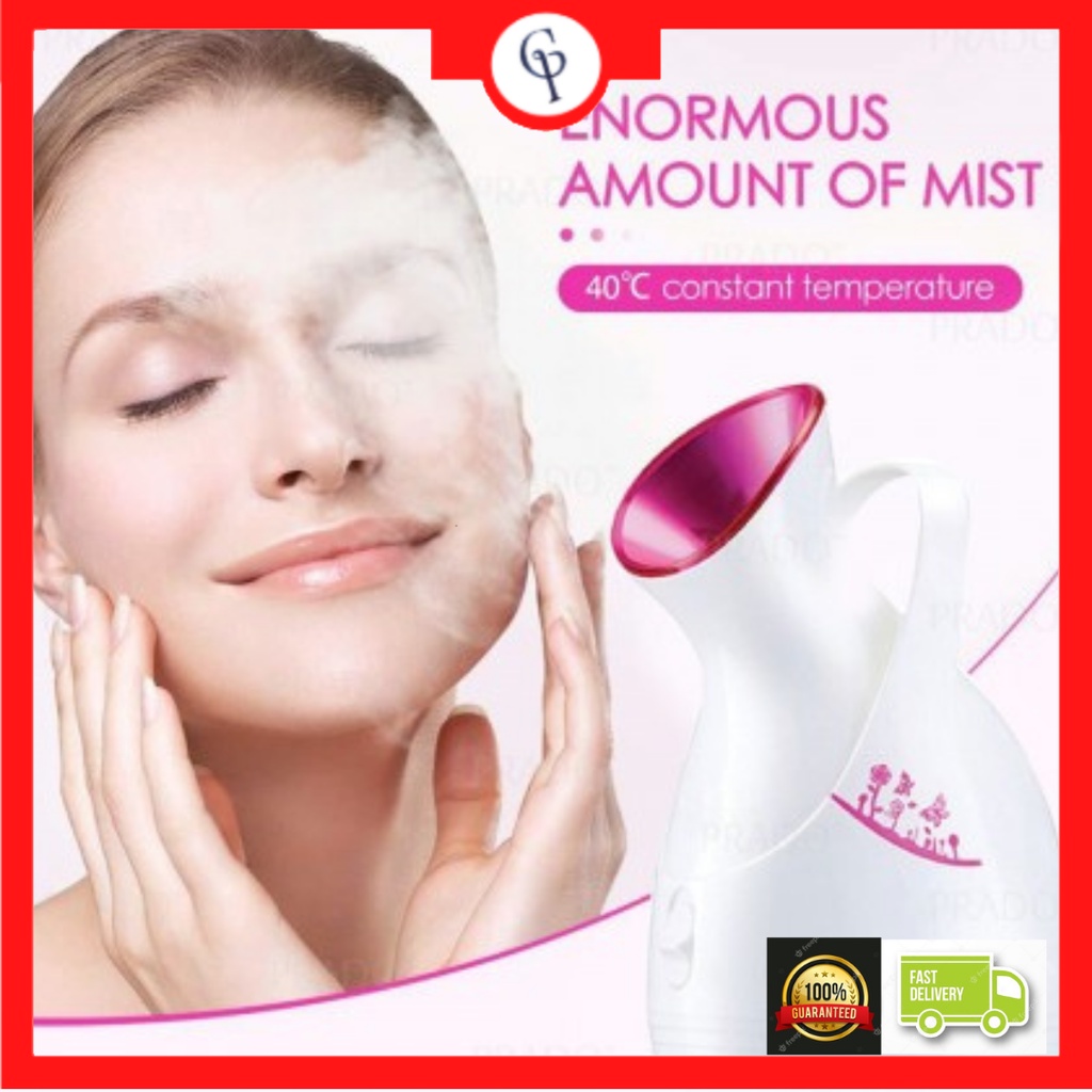 GP MALL Facial Steamer 55mL Safe Nano Ionic Steam Face Steamer Beauty