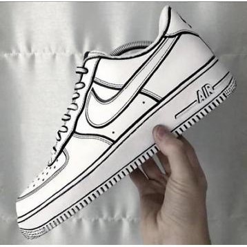 nike air force cartoon