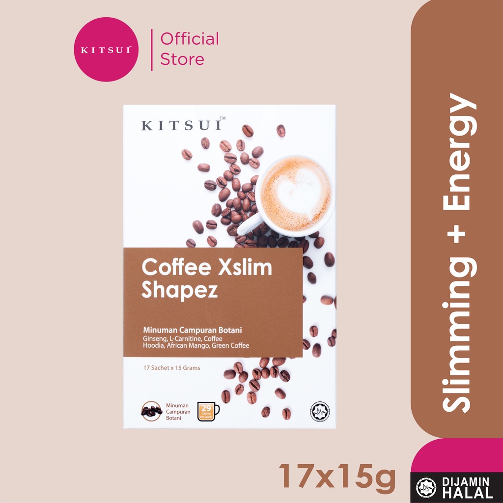 Kitsui Coffee Xslim Shapez - Mocha Flavour 17SX15G