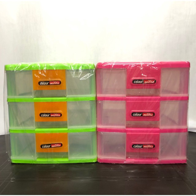 3 Tier A4 Size Multi Purpose Drawer Stationery Makeup Paper