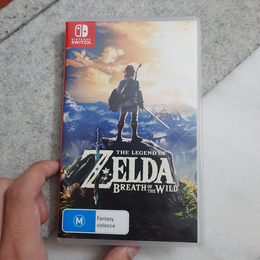 (used) Legend Of Zelda Breath Of The Wild 