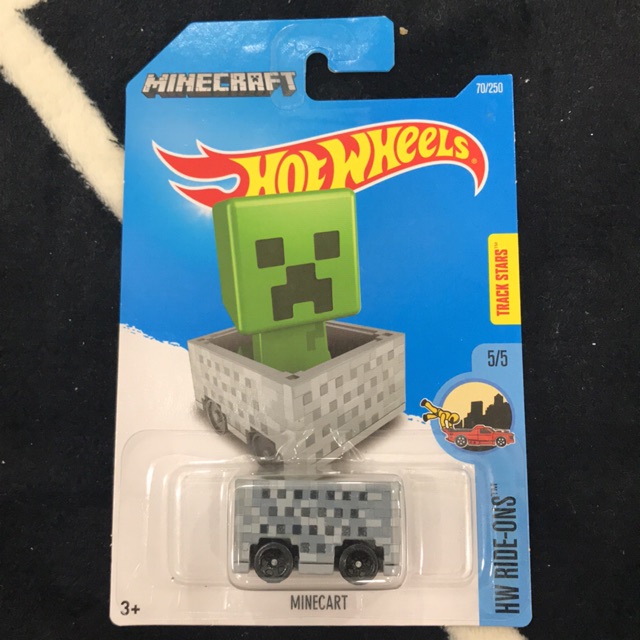 hot wheels minecart