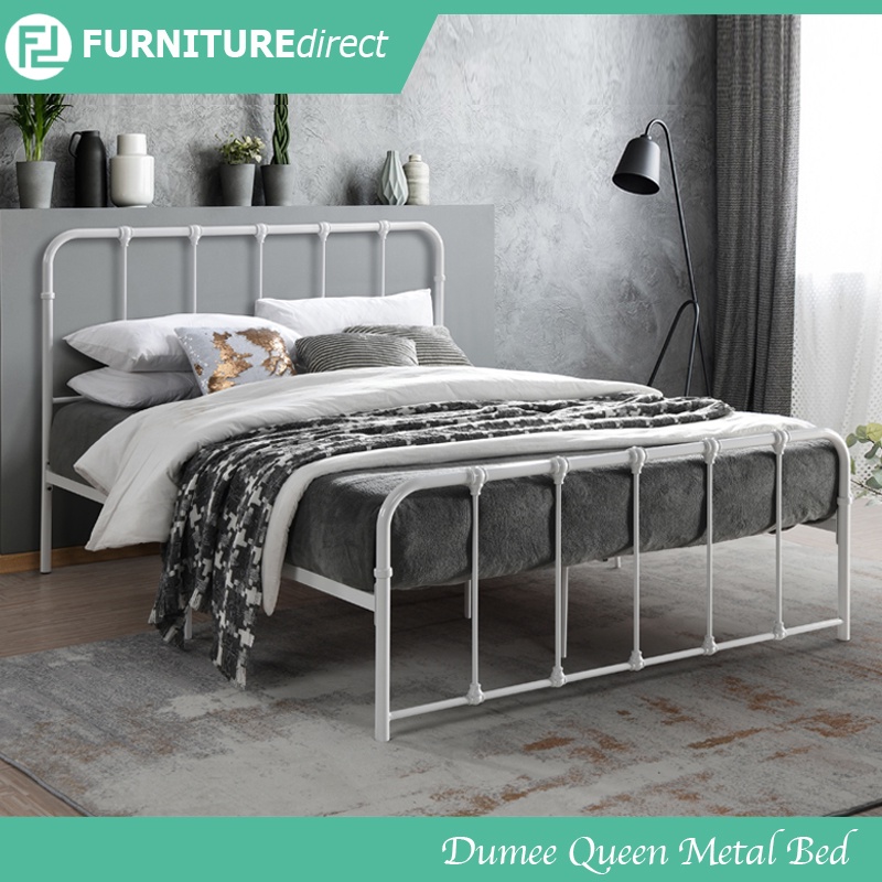 Furniture Direct Lily Dumee Queen Size Metal Bed Frame/ Katil Queen ...