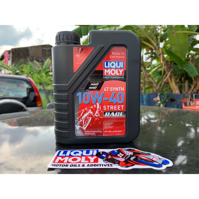 Liqui moly 10W50/10W40 fully synthetic 100 original (1botol free