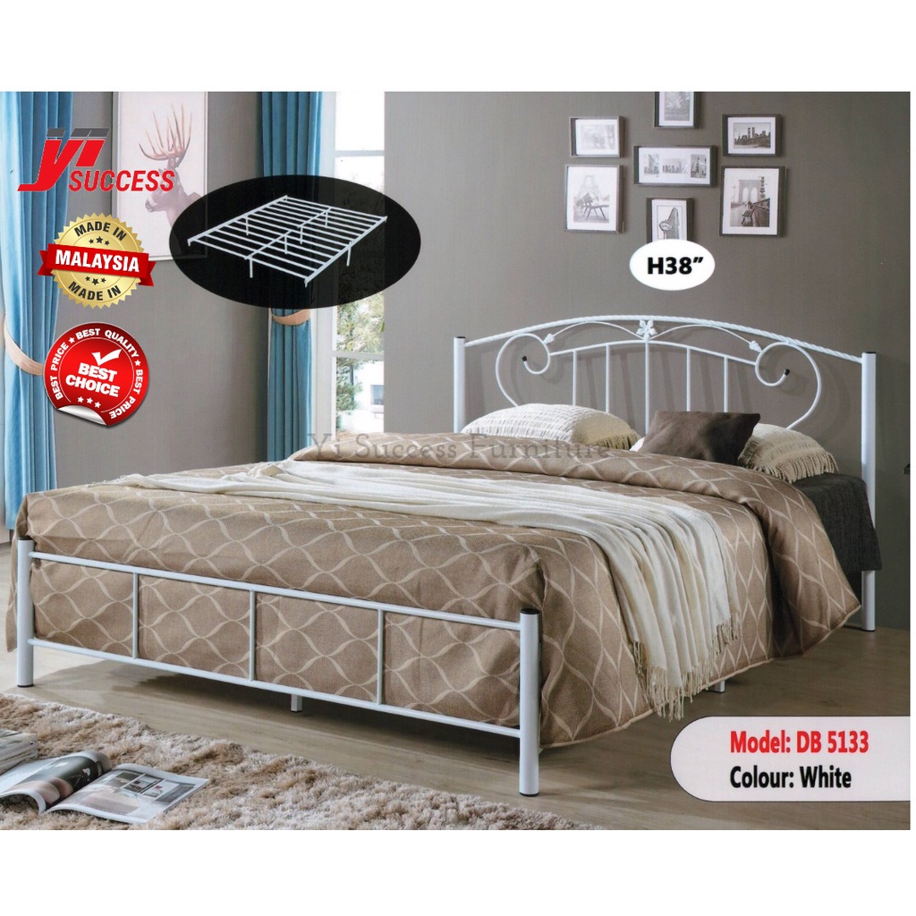 Yi Success John Design Metal Queen Bed Frame / Metal Bed Frame / Queen