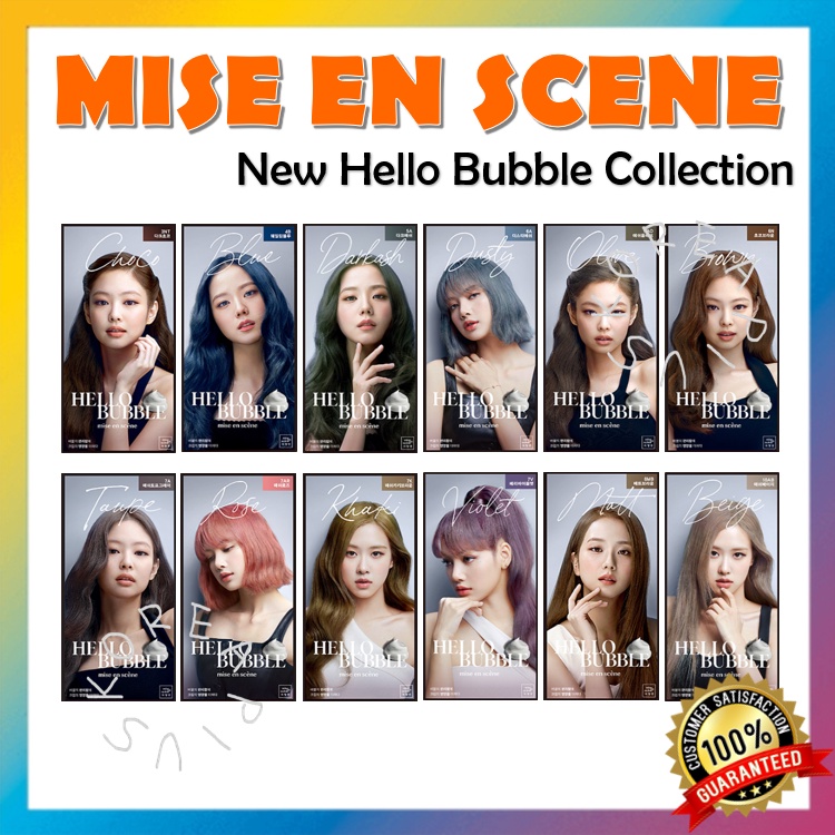 MISE EN SCENE] New Hello Bubble Collection | Shopee Malaysia