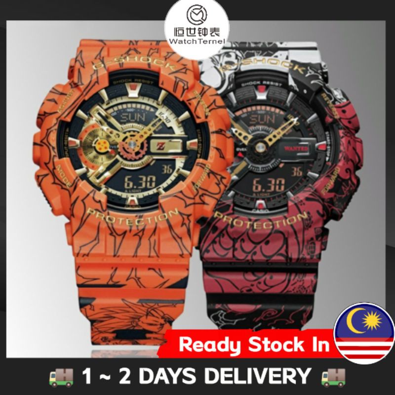 Ready Stock Casio G Shock X One Piece Dragon Ball Men S Watch Waterproof Watch Sports Watch Shopee Malaysia