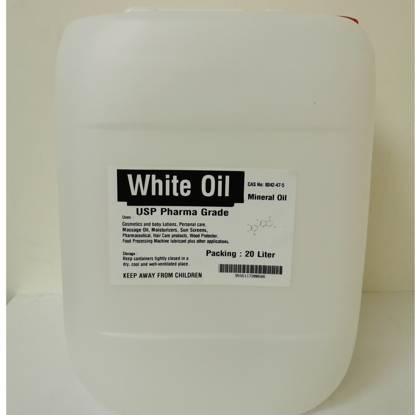 Mineral Oil ( Pure White Oil ) Pharma & Cosmetic Grade ( 20Liter ) 100