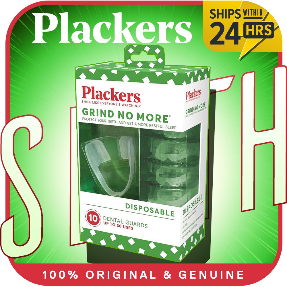 Plackers Grind No More Dental Night Guard 10 Count / 16 Count Shopee Malaysia